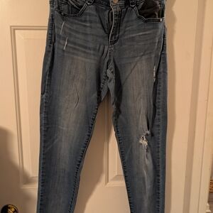 Democracy Women's Slim Jeans in Classic Blue